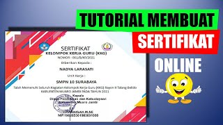 Cara Membuat Sertifikat Penghargaan Otomatis Tersebar ke Ribuan Peserta || Tutorial Guru