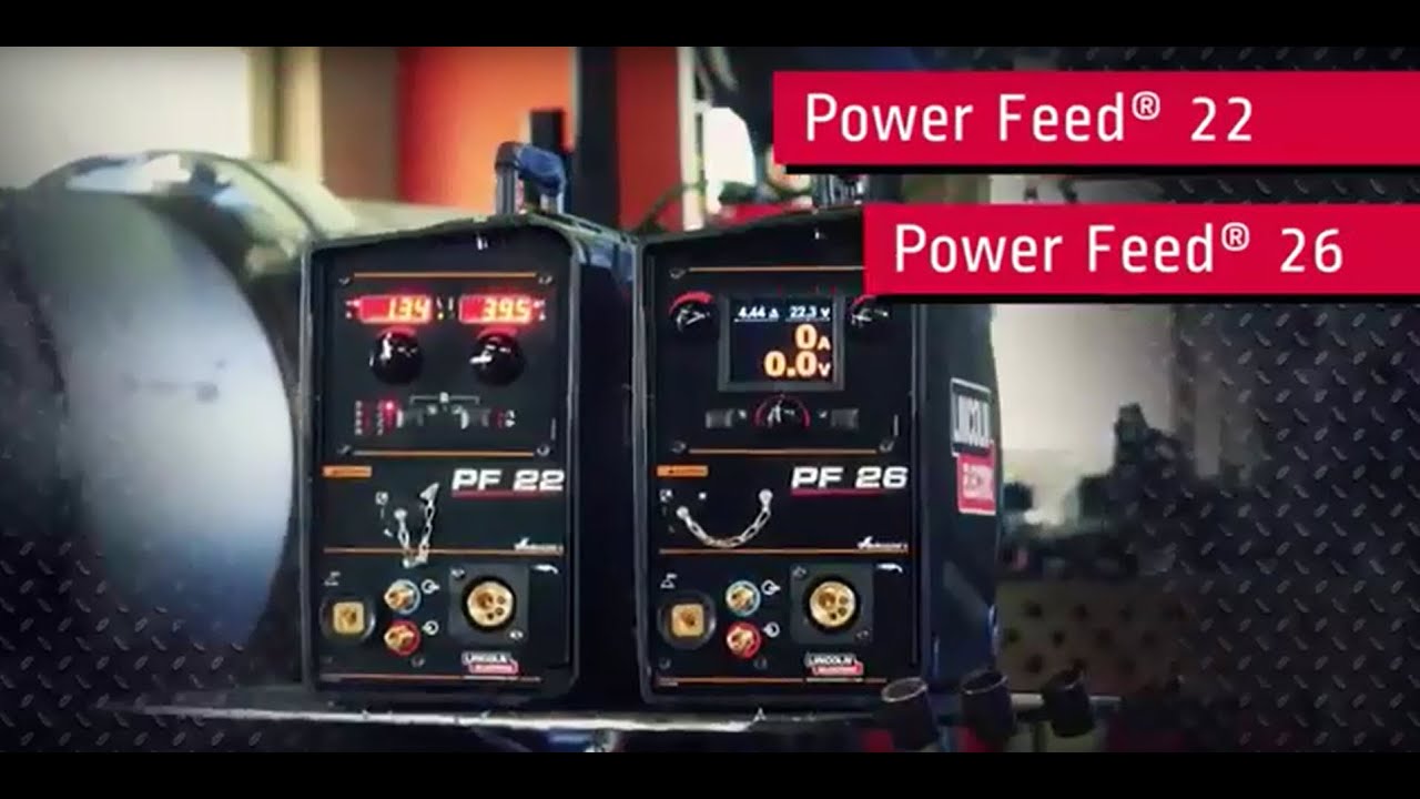 POWER FEED® 22 y POWER FEED® 26 YouTube