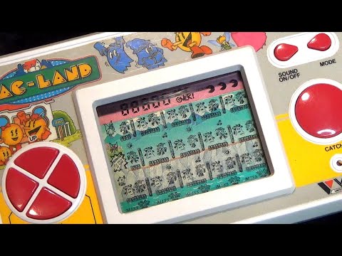 LSI PAC-LAND(パックランド)液晶ゲームか機 レトロ 液晶ゲーム】ナムコ パックランド パックマン 横