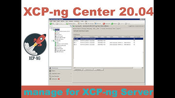 XCP ng Center 20 04 01 for XCP ng 8.2