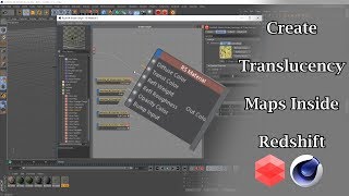 Create Translucency Channels Inside Redshift For Cinema 4D Create Translucency Channels Inside Redshift For Cinema 4D