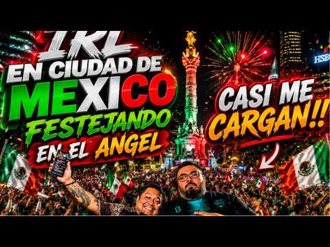 IRL EN CIUDAD DE MEXICO FESTEJANDO EN EL ANGEL