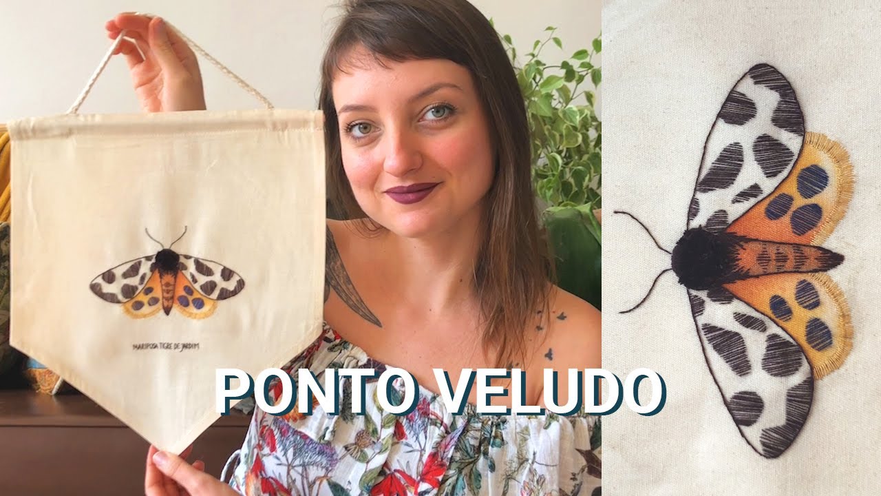 PONTO VELUDO tutorial #89