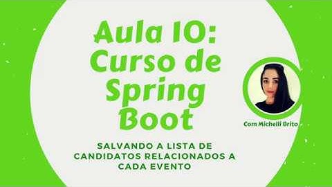 Curso Spring Boot aula 10: salvando um dado de uma entidade no banco relacionado a outra entidade