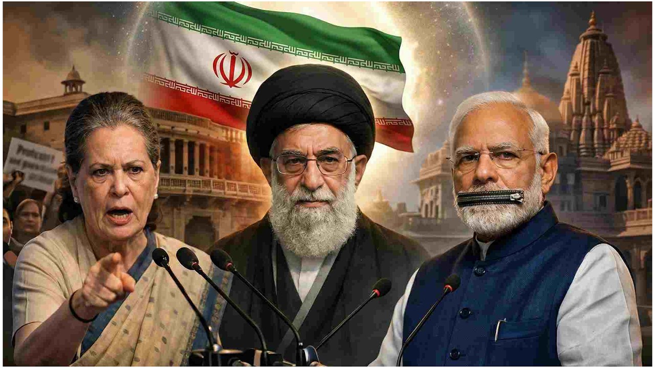Iran, Israel & India Sonia vs BJP War of Words