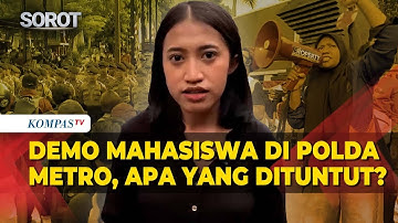 Aksi Demo Mahasiswa di Polda Metro Jaya Buntut Tewasnya Ojol Affan, Apa yang Dituntut?