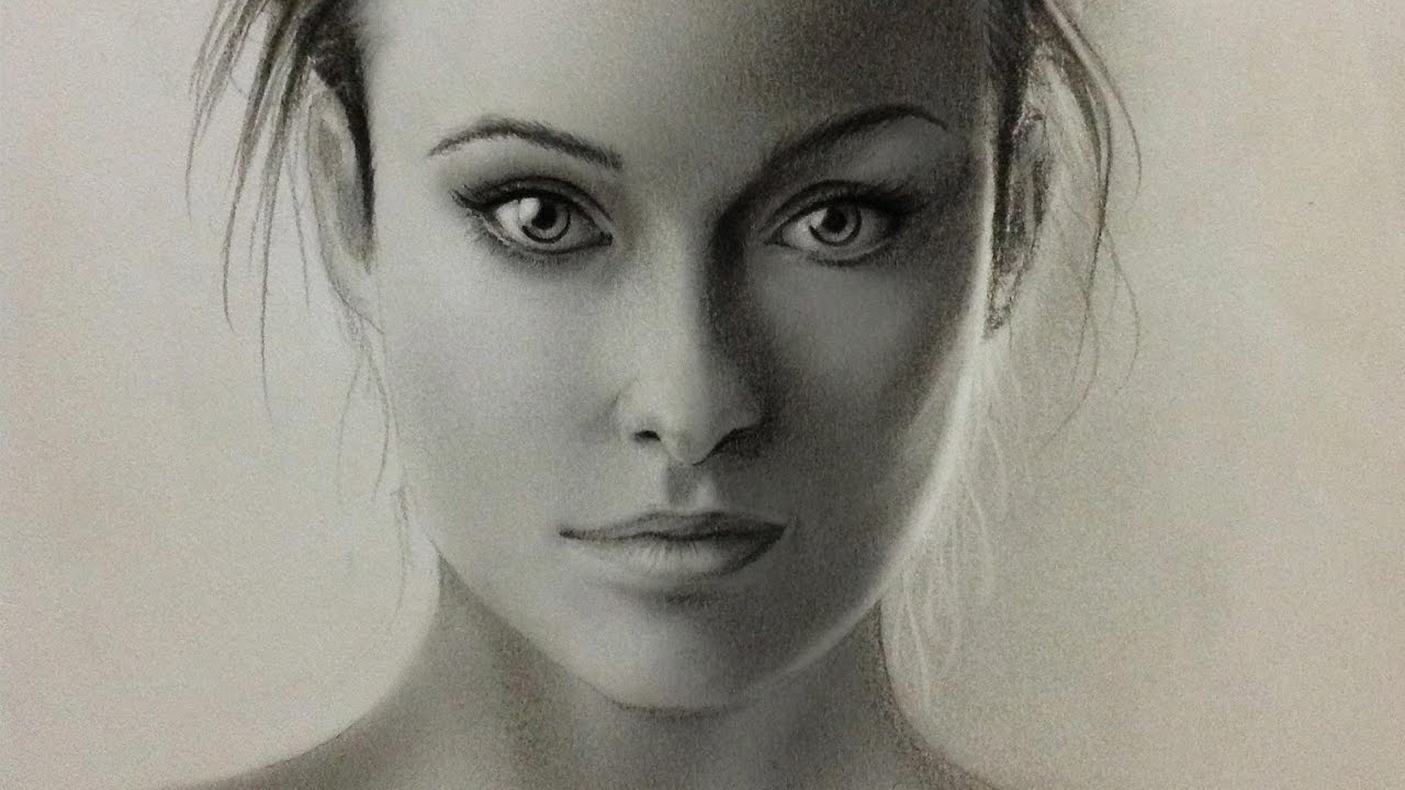 Glowing Pencil Shade Drawing - Portrait Drawing - Joshua Nava Arts