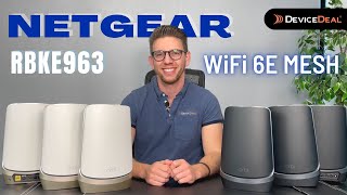 netgear orbi wifi 6e mesh rbke963 in-depth review | unbox, setup & speed test