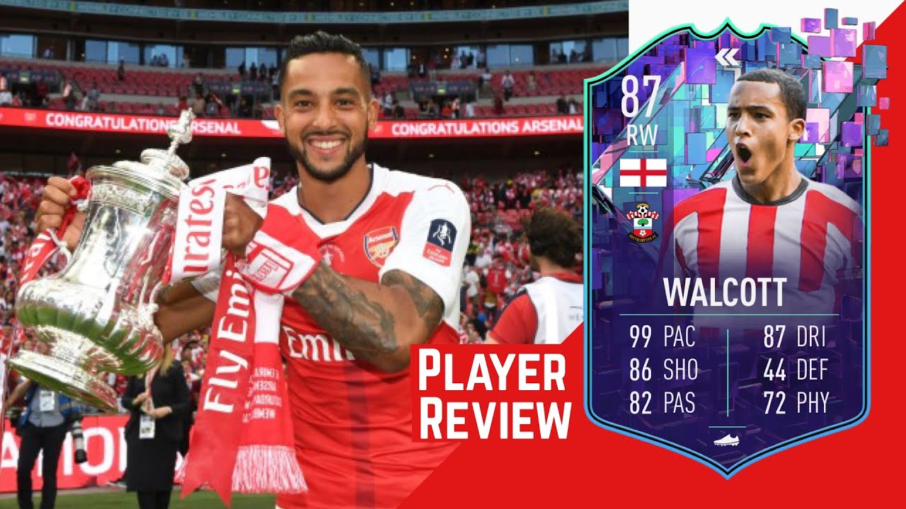 FLASHBACK THEO WALCOTT | 99 PACE 99 SPRINT SPEED 99 ACCELERATION ⚡️