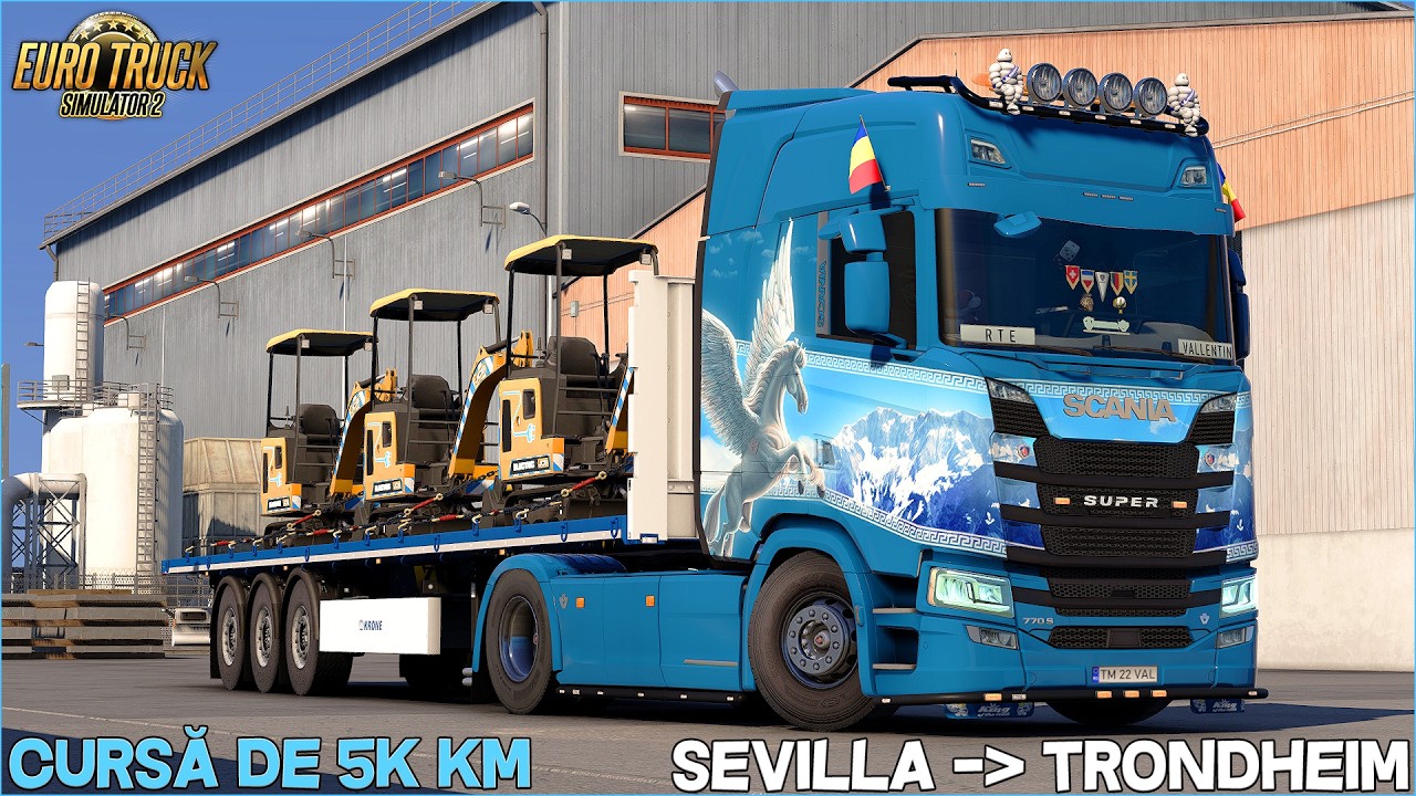 🔴LIVE: Euro Truck Simulator 2: Cursă de 5k KM