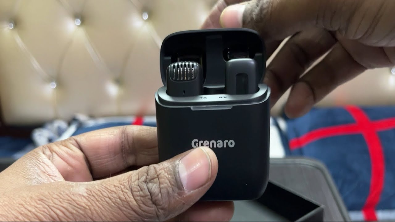 Wireless Mic for Youtube, Vlogging - Unboxing Grenaro J11, J13 single device