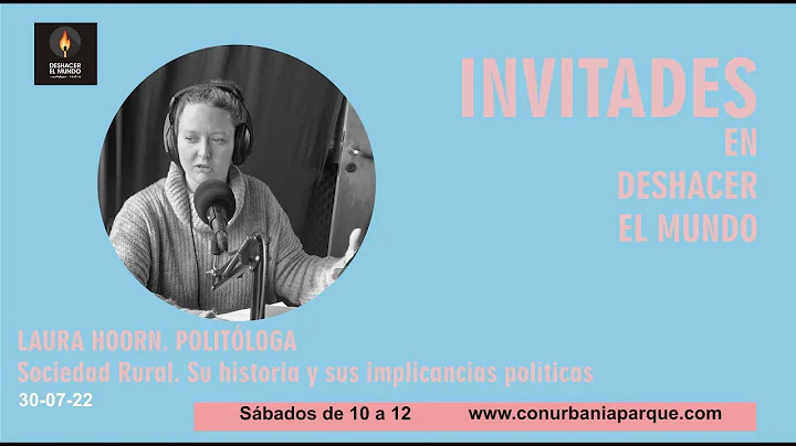 Invitades en DEM. Laura Hoorn, politloga. 30-07-22