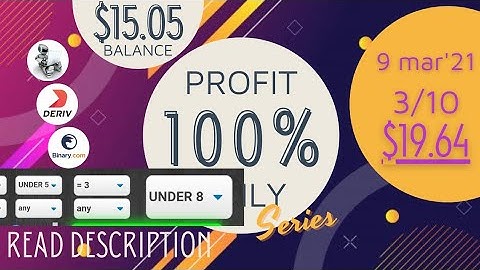 PROFIT 100% DAILY | 9 mar