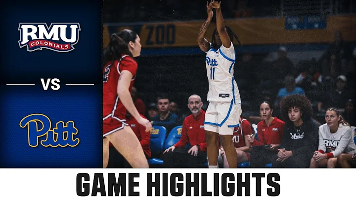 Robert Morris vs. Pitt Game Highlights | 2025-26 Women's Basketball Highlights