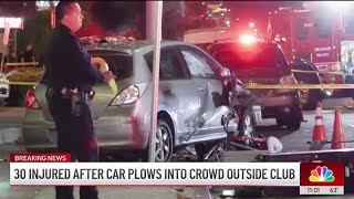 Police identify driver who plowed into crowd outside East Hollywood nightclub