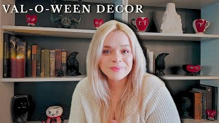 Val-o-Ween Gothic Valentine Decor 🖤 Decorate With Me   Salem Haul