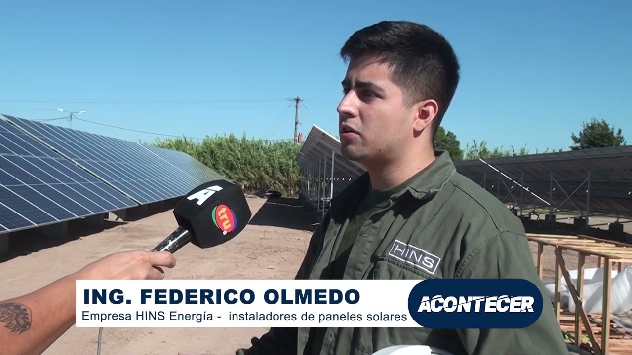 Marcos Juárez: Instalación del Parque Solar Comunitario. Más detalles