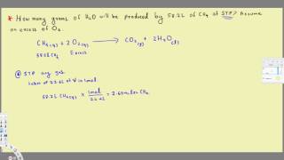 Gas Stoichiometry: Equations Part 1 - Chemistry