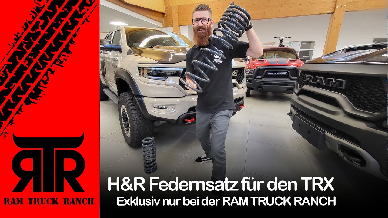 H&R, RTR Federn für den RAM 1500 TRX | neue Federn für Nico's TRX | RTR ...
