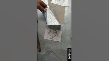 Taper Square to Round #squaretoround #ductwork #Giducting