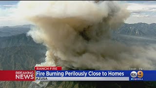 Over 3,000 Acres Burned By Ranch Fire In Azusa