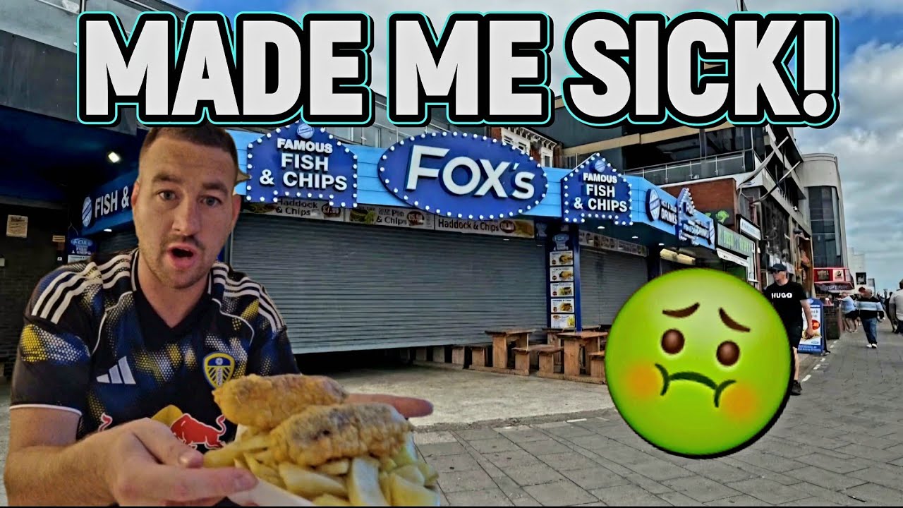 РЫБА И ЧИПСЫ В СКЕГНЕССЕ С ХУДШИМ ОЦЕНКОМ! - Я ТРЕБУЮ ВОЗВРАТА ДЕНЬГ! Fox's Fish & Chips, Скегнесс.
