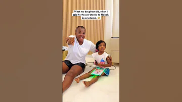 What My Daughter Did When I Told Her To Say Thanks To Nsikak So Emotional 