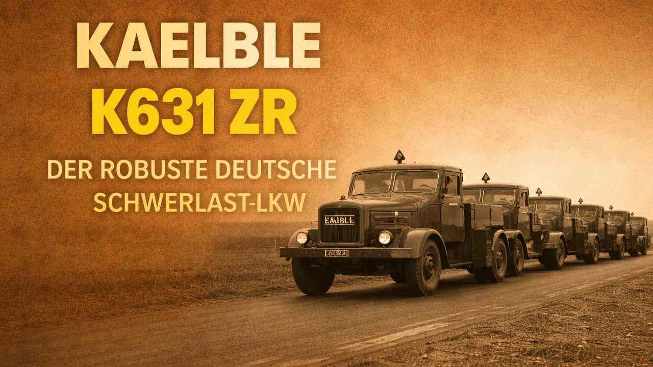 Kaelble K 631 – Gebaut, um Unmögliches zu ziehen