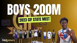 2023 TF - CIF State - 200 (Boys)