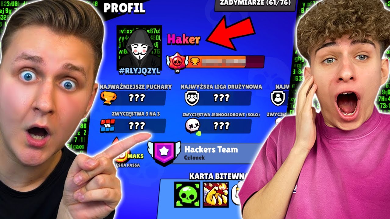 OCENIAMY WASZE KONTA w BRAWL STARS z DAMIANEM! #1✅ KONTO HACKERA ISTNIEJE...👨🏻‍💻