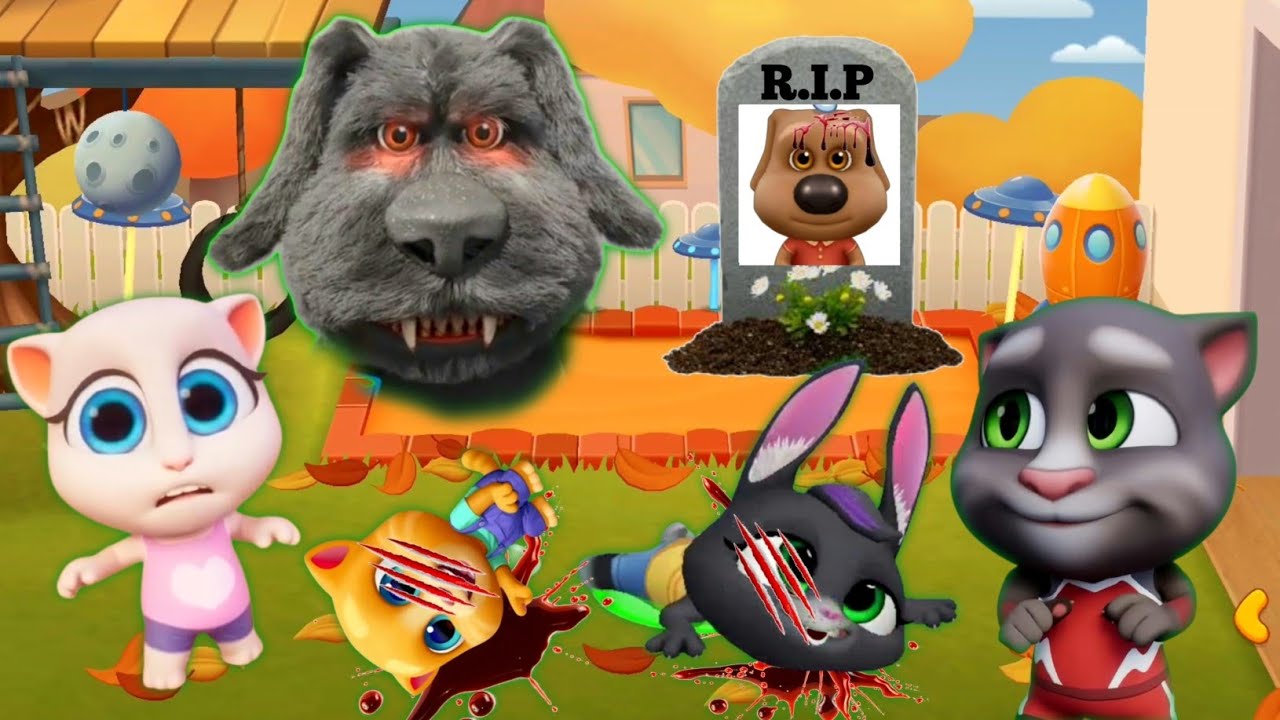 Ben Berubah  Jadi Zombie Dan Habis kan semua teman teman nya - Talking Tom Friend's