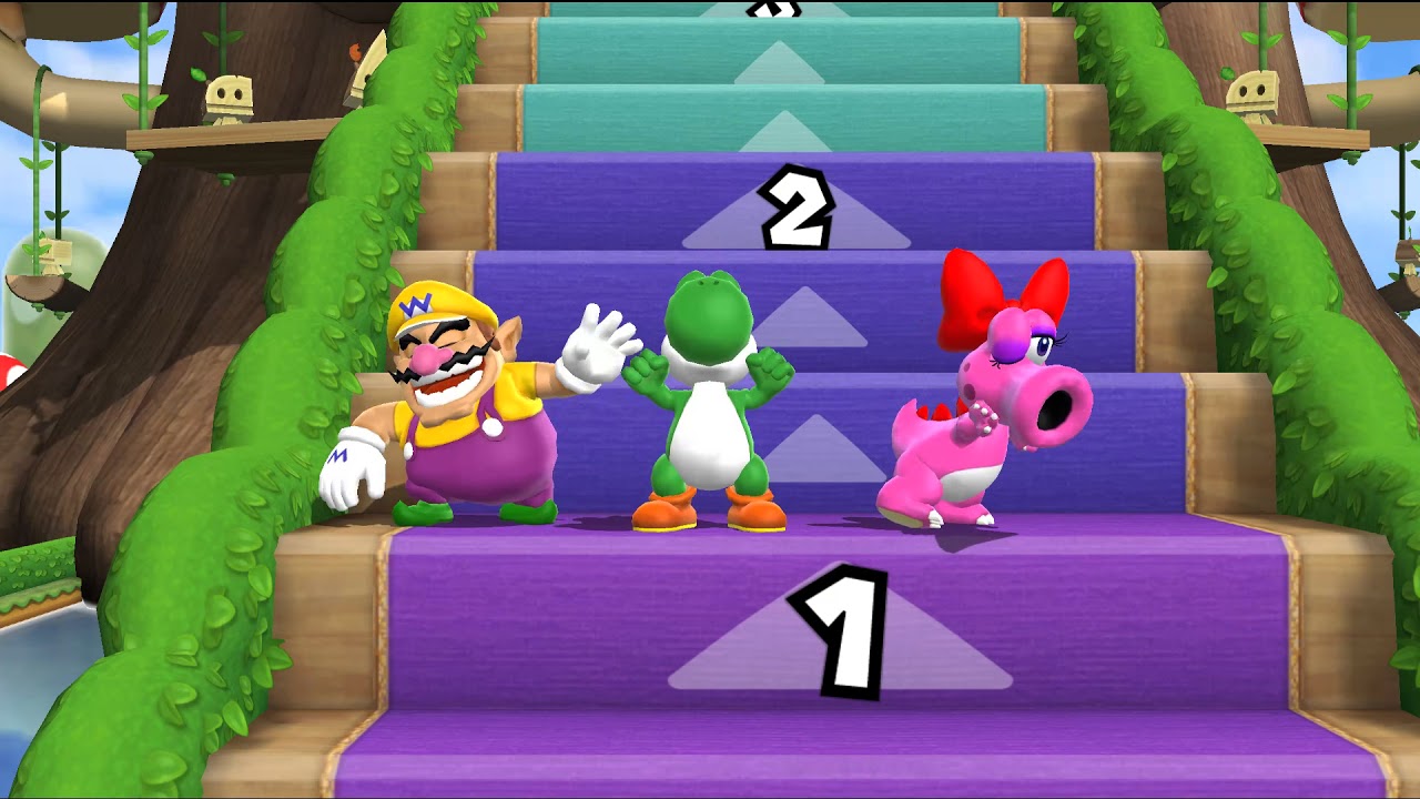 Mario Party 9 - Step It Up 1-vs. Rivals - Team Wario,Birdo,Yoshi vs Shy Guy | Gameplay Mario Gaming