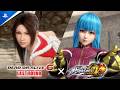 Dead or Alive 6 Last Round × The King of Fighters XIV Collaboration Trailer | PS5 Games
