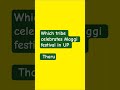 which tribe celebrates Maggi festival in UP #shortsfeed #uppsc2026