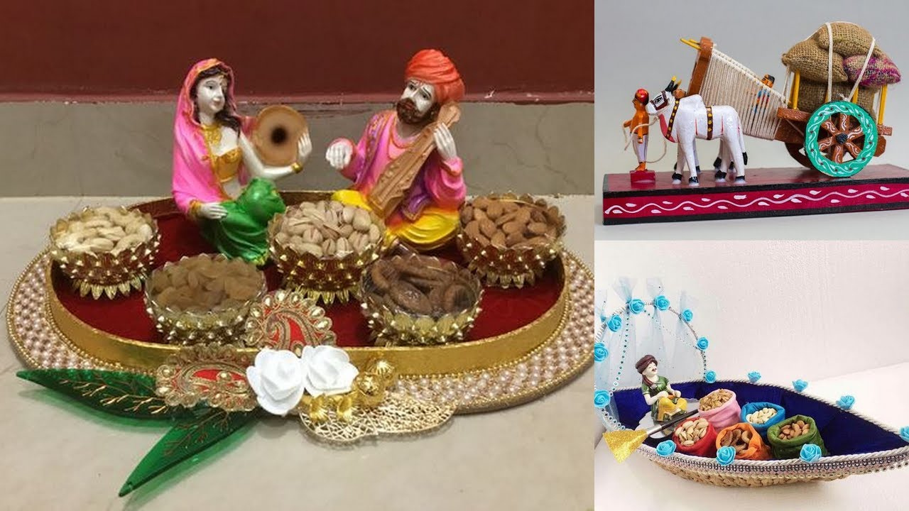 Diy Decorative Idea Of Dry Fruits For Wedding Gift Packing