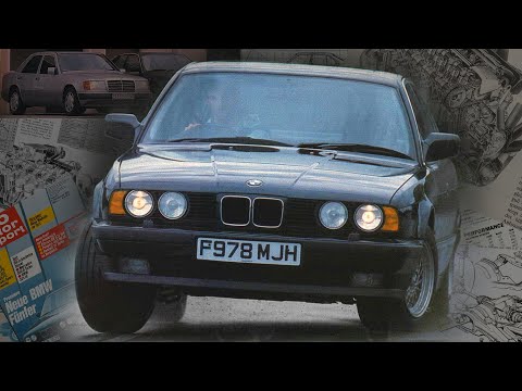 Видео: BMW E34 • из ВОСЬМИДЕСЯТЫХ в ДЕВЯНОСТЫЕ • история баварской Пятёрки 1980-х