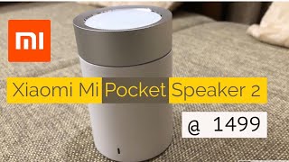 Xiaomi Mi Pocket Speaker 2 - review &amp; sound test