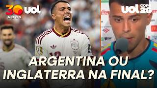 ARGENTINA OU INGLATERRA NA FINAL? PORRO REVELA QUEM PREFERE QUE ESPANHA ENFRENTE NA DECISÃO