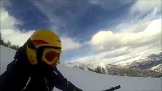 Skiing in Les Orres 2015