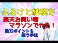 ふるさと納税を楽天お買い物マラソンでしよう！高額納税者なら月に数万ポイントも獲得可能！