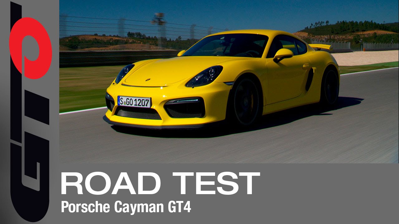 subtitled state fleece charcoal Porsche Cayman GT4 road test - English subtitled
