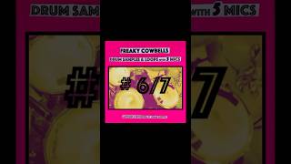 Freaky Cowbells - Drum Samples and Loops with 5 mics (6/7) Happy pop English beat