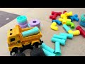 Building a Bridge to Help the Tractor Cross #Tractor #BridgeBuilding #ToyTractor #kidsvideos
