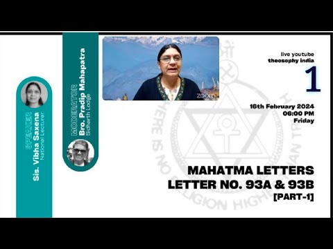 [CL-93A,93B] MAHATMA LETTER STUDY CLASS ON LETTER No.93 A &93 B -Part-1 ...