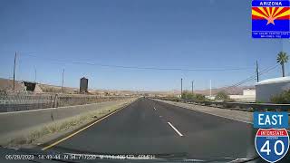 Needles, CA to Flagstaff, AZ | Interstate 40 East