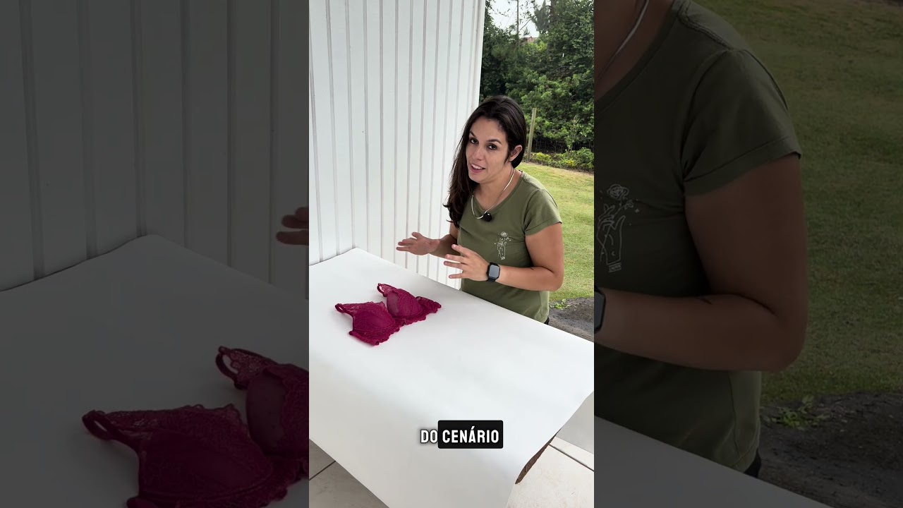 Cenário prático de como tirar foto de lingerie para vender online #fotodeproduto #vendasonline