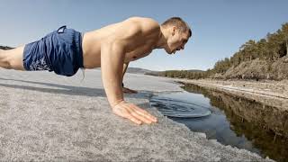 Spring is here, time for our ice bath!