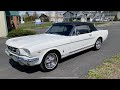 1964.5 Ford Mustang Convertible 289 4 Speed Walk Around &amp; Drive