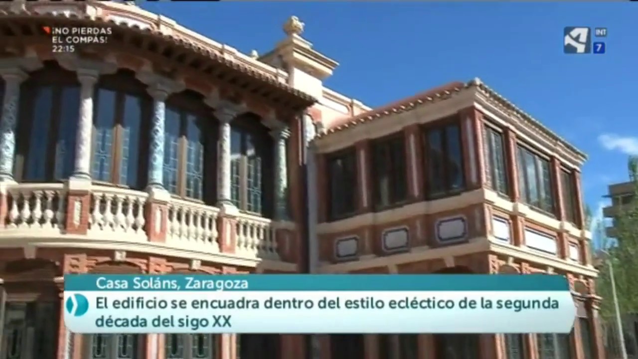 Visitas a Casa Solans en Aragón en Abierto - Zaragoza Turismo turismo puerto rico