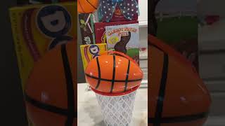 Dollar Tree Basketball Themed Easter Basket